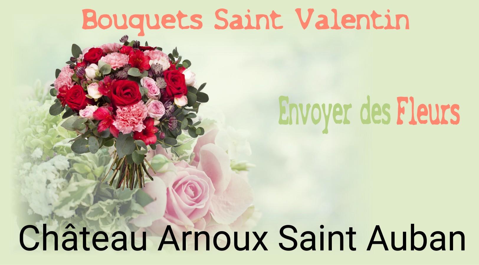 Roses de Saint-Valentin livrées à Château-Arnoux-Saint-Auban